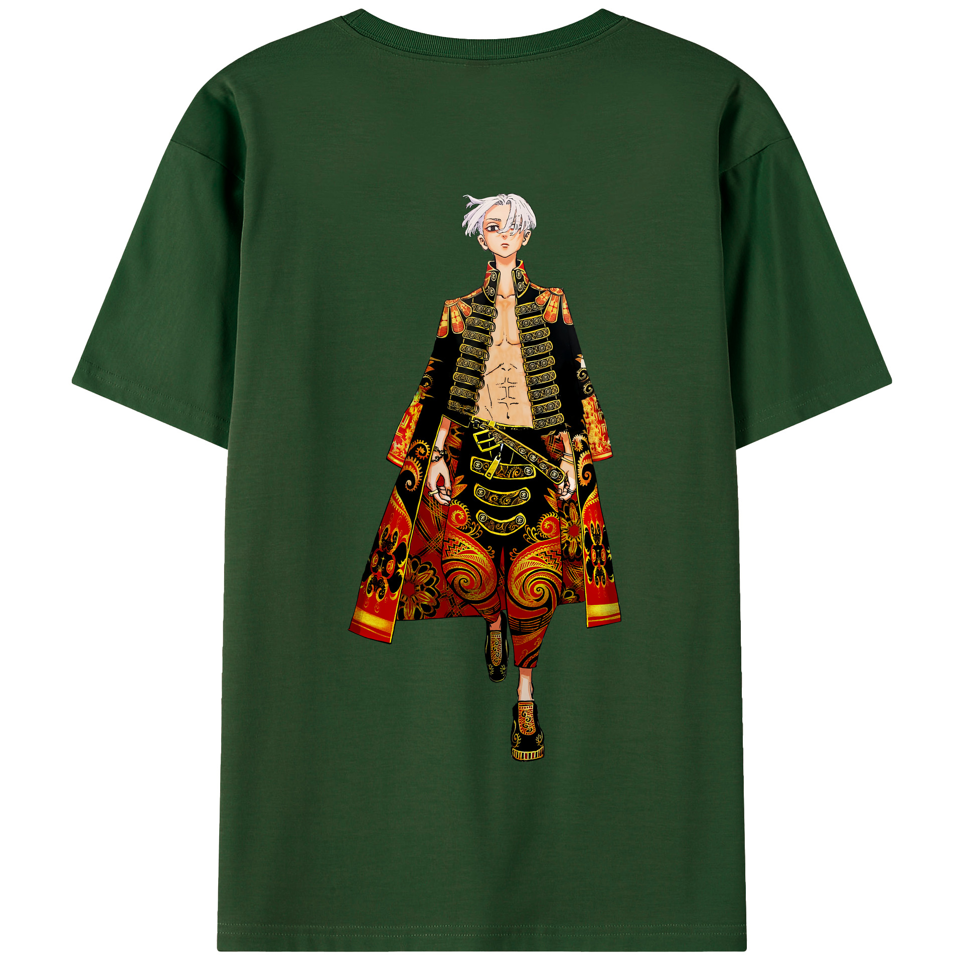 （画像用） 東京リベンジャーズ Tokyo Revengers 綿100％半袖Tシャツ（背面プリント）